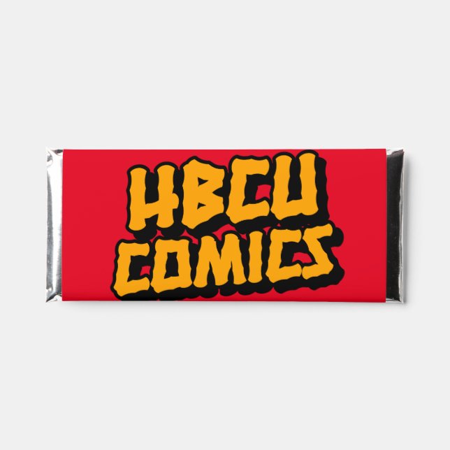HBCU Comics Hershey Bar Favors (Front)