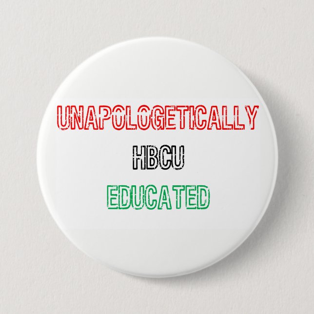 HBCU Educated Button (Front)