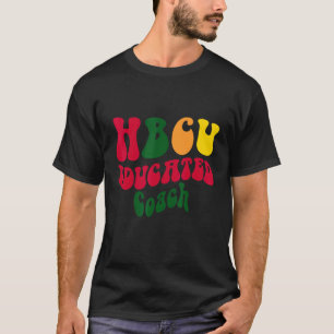 HBCU Educated Coach Black college Alumni Apparel R T-Shirt