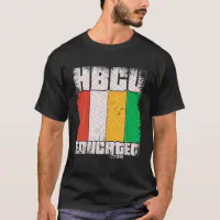 HBCU Educated Graduated Vintage Black History T-Shirt
