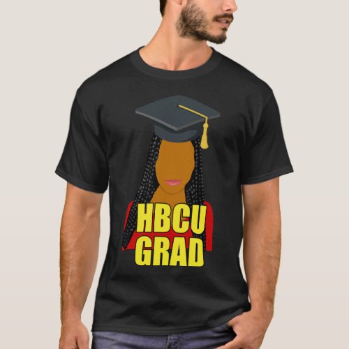 HBCU Grad Black Woman With Braids Pullover Hoodie