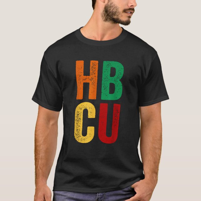 HBCU Historical Black History Month College Alumni T-Shirt (Front)
