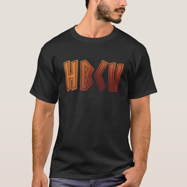 HBCU Historically Black College Grad Student Melan T-Shirt (Front)