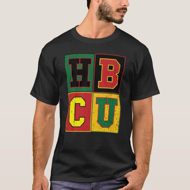 HBCU Historically Black College University HBCU T-Shirt (Front)