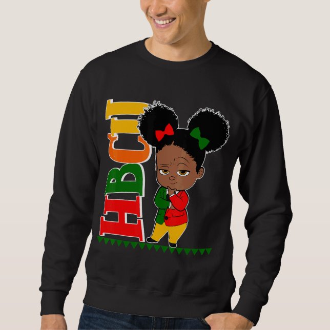 Hbcu Historically Black Colleges & Universities Sweatshirt (Front)