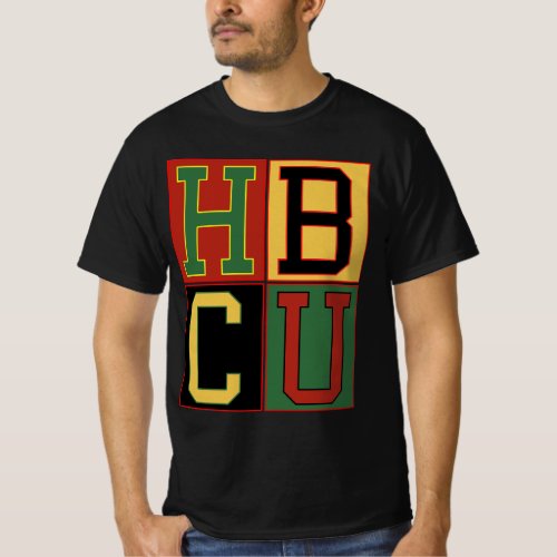 HBCU Historically Black Colleges Universities T_Shirt