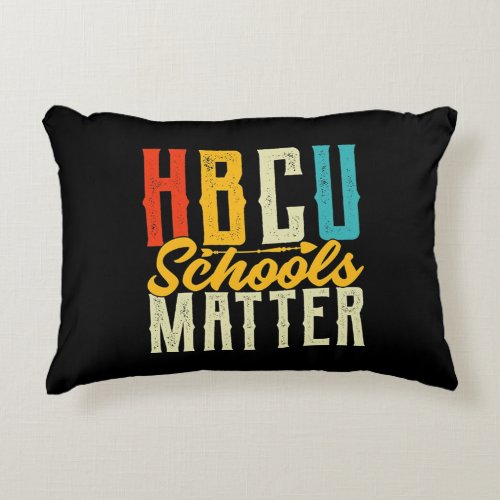 HBCU Schools Matter Accent Pillow