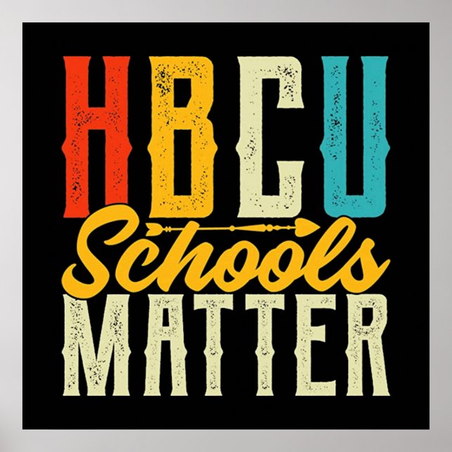 HBCU Schools Matter Poster (Front)