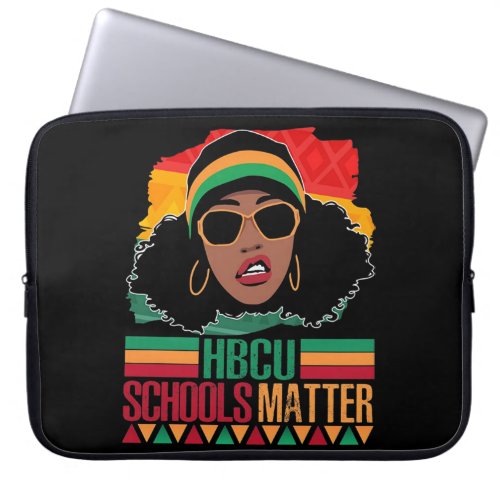 HBCU Schools Matter Vintage Laptop Sleeve