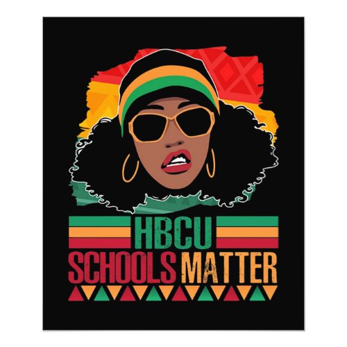 HBCU Schools Matter Vintage Photo Print
