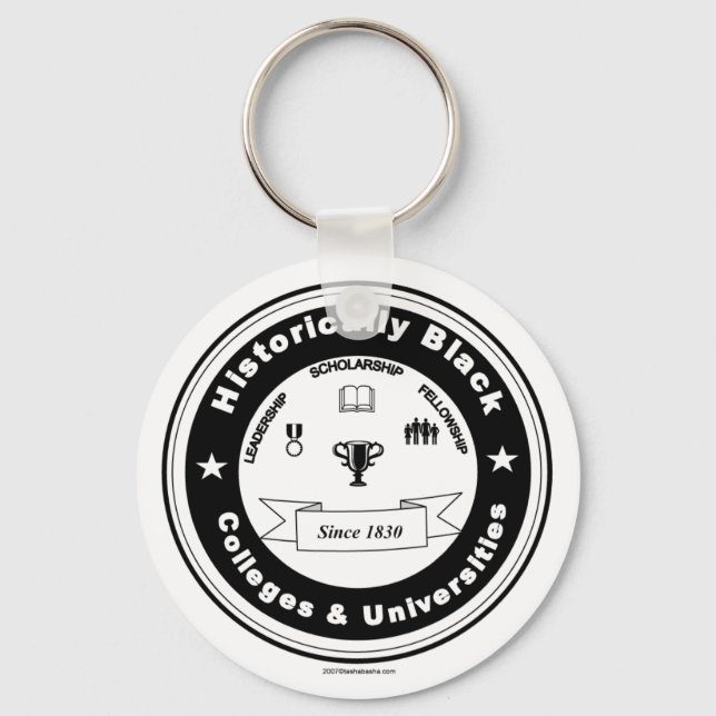 hbcu seal a keychain (Front)