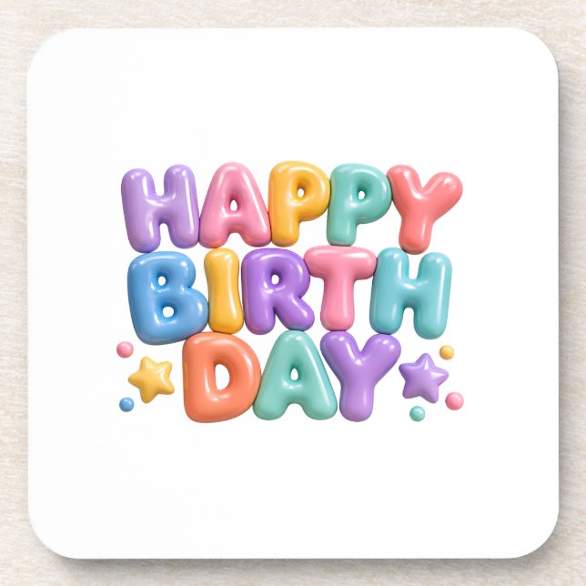 HBD BEVERAGE COASTER (Front)