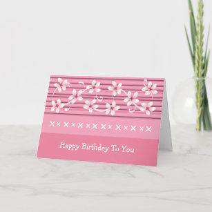Luxury 44 Hbd Card Flower