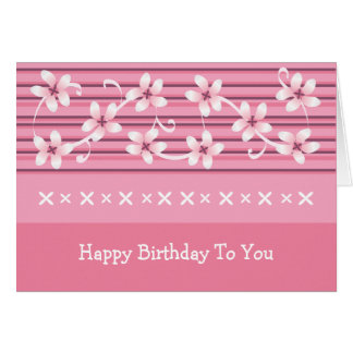 Luxury 44 Hbd Card Flower