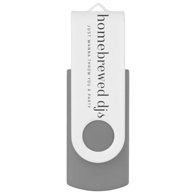 HBDJ USB FLASH DRIVE (Back (Vertical))