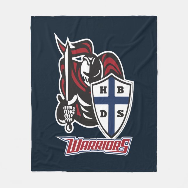HBDS Warriors Fleece stadium blanket (Front)