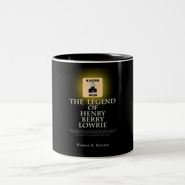 HBL - Coffee Mug - Book Cover - Blk on Blk (Center)