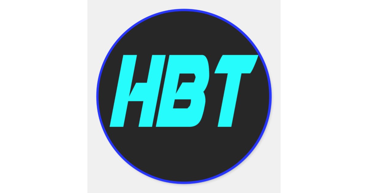 HBT Sticker | Zazzle