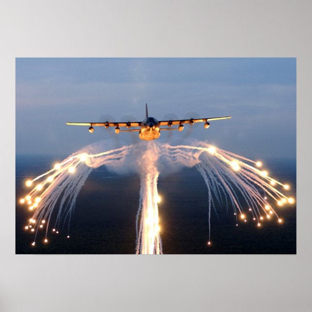 HC-130P/N Combat King Aircraft Poster (Front)