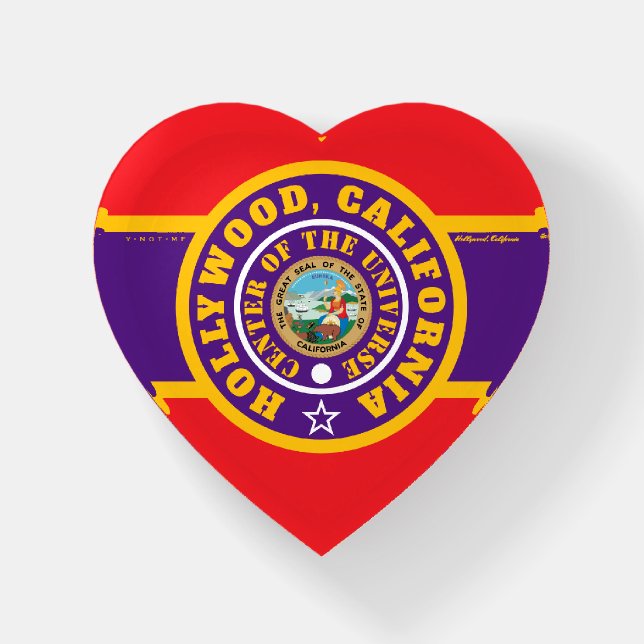 HCACOU HOLLYWOOD, CA (COU) 2  PAPERWEIGHT (Front)