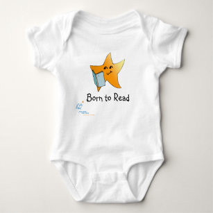 HCPL Born to Read Baby Bodysuit