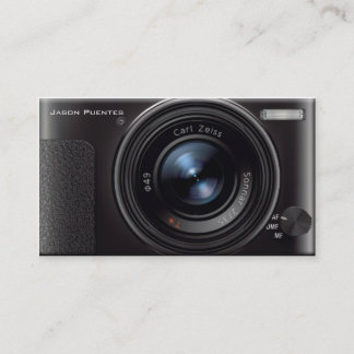 HD Lens Digital Camera Photographer Business Card