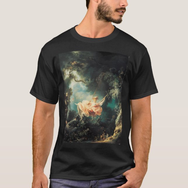 Hd. The Swing By Jean Honor Fragonard High T-Shirt (Front)