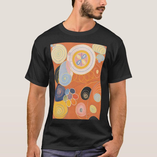 Hd Untitled By Hilma Af Klint 1907 High T-Shirt (Front)