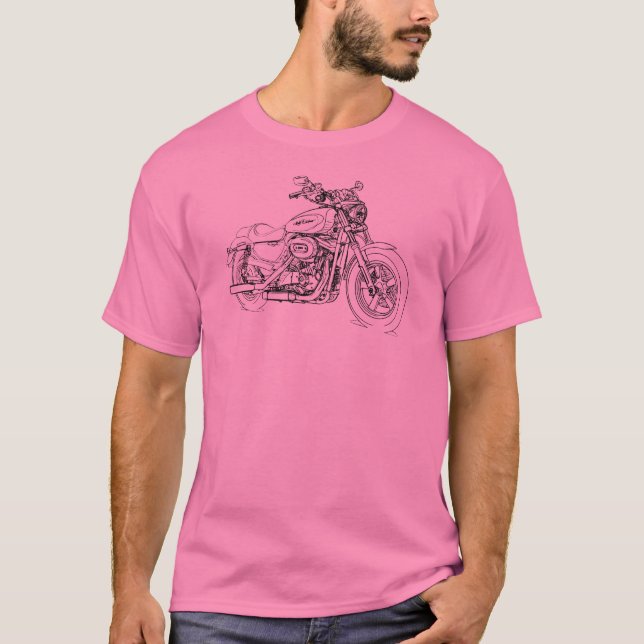 HD XL1200C Custom Sportster 2011 T-Shirt (Front)