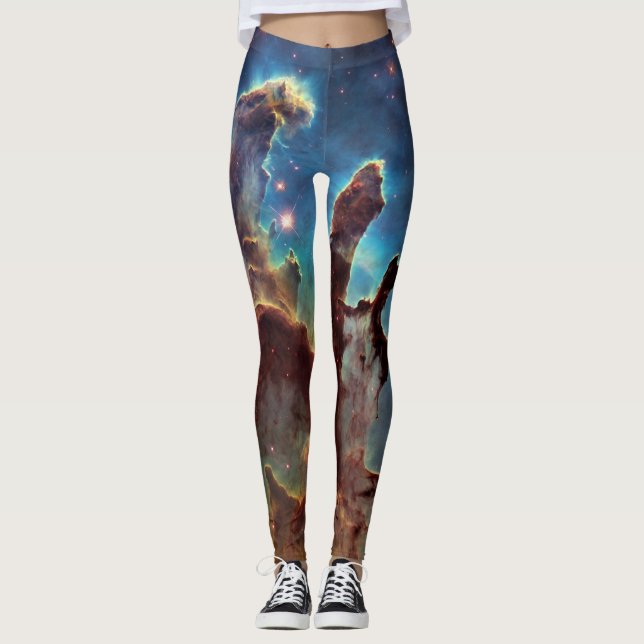HDR Eagle Nebula Pillars of Creation Leggings (Front)