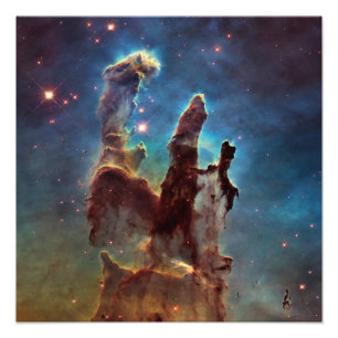 HDR Eagle Nebula Pillars of Creation Photo Print