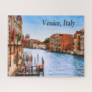 HDR Grand Canal In Venice, Italy Jigsaw Puzzle