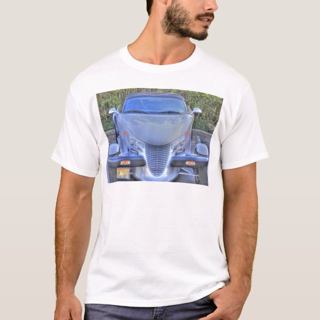 HDR Gray Plymouth Prowler Ready to Go T-Shirt (Front)