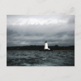 HDR light house postcard