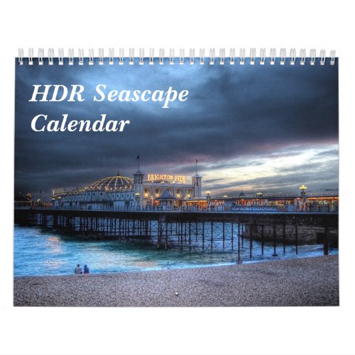 HDR Seascape Calendar