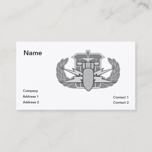 HDS badge Business Card
