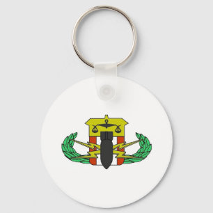 HDT Badge Keychain