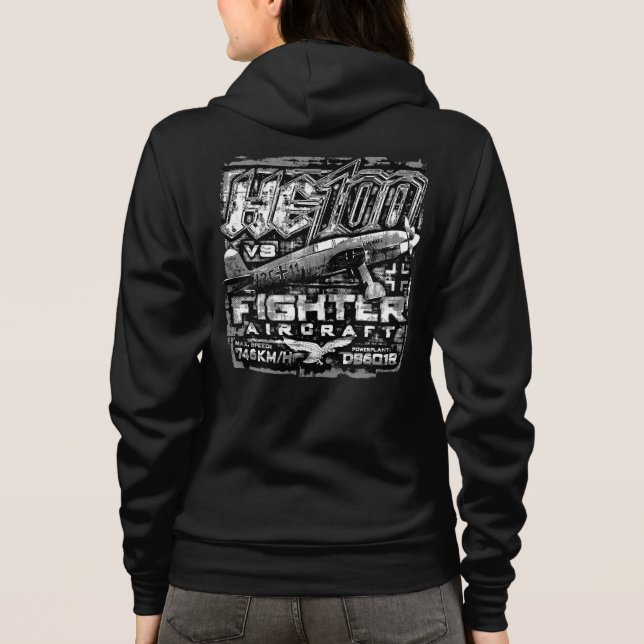 He 100 V8 Hoodie (Back)