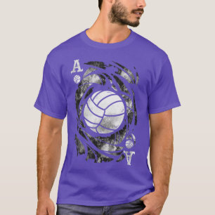 he Ace of Serves  Funny Volleyball  T-Shirt