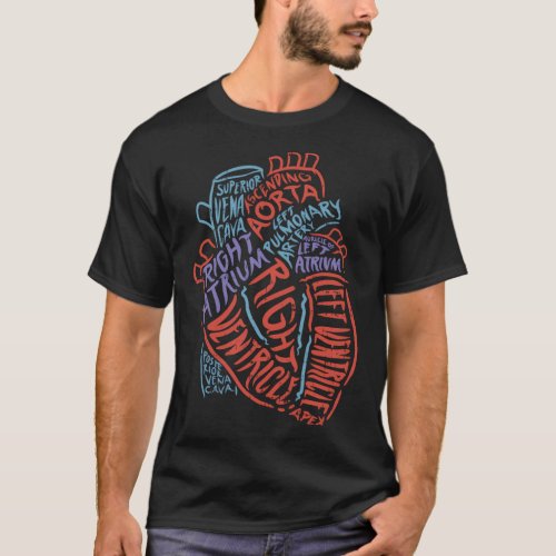 He Anatomy Doctor Medical Cardiovascular Biology S T_Shirt