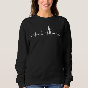 He Beat Ekg Rc Car He Beat Love Sweatshirt