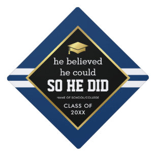 graduation cap ideas for guys