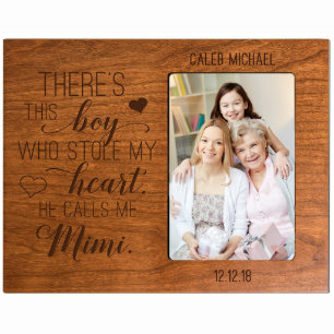 He Calls Me Mimi 8” x 10” Cherry Picture Frame