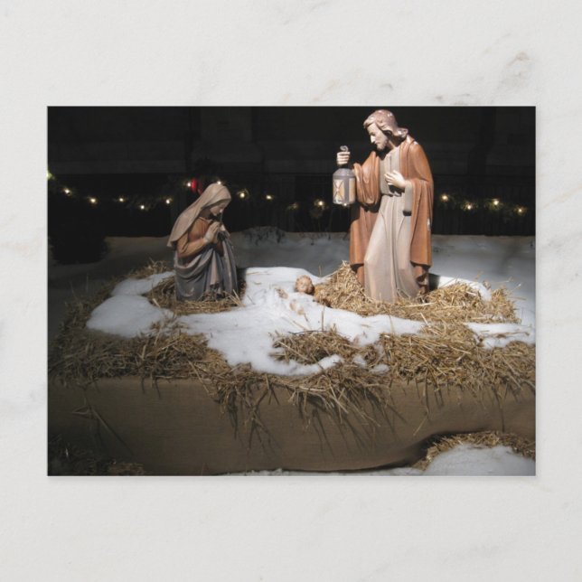 He Came Upon A Midnight Clear Postcard (Front)