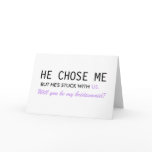 He