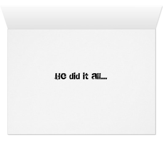 He did it all... (Inside Horizontal (Bottom))