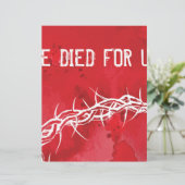 he died for us (Standing Front)