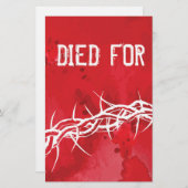 he died for us (Front/Back)