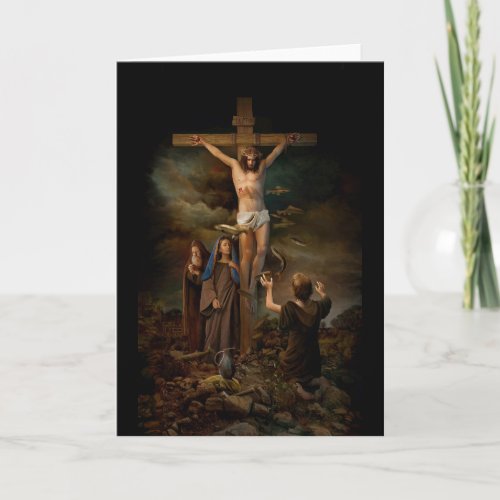 He Died For Us Holiday Card