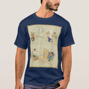 He-Gassen Vintage Weird Japanese Scroll Fart Battl T-Shirt
